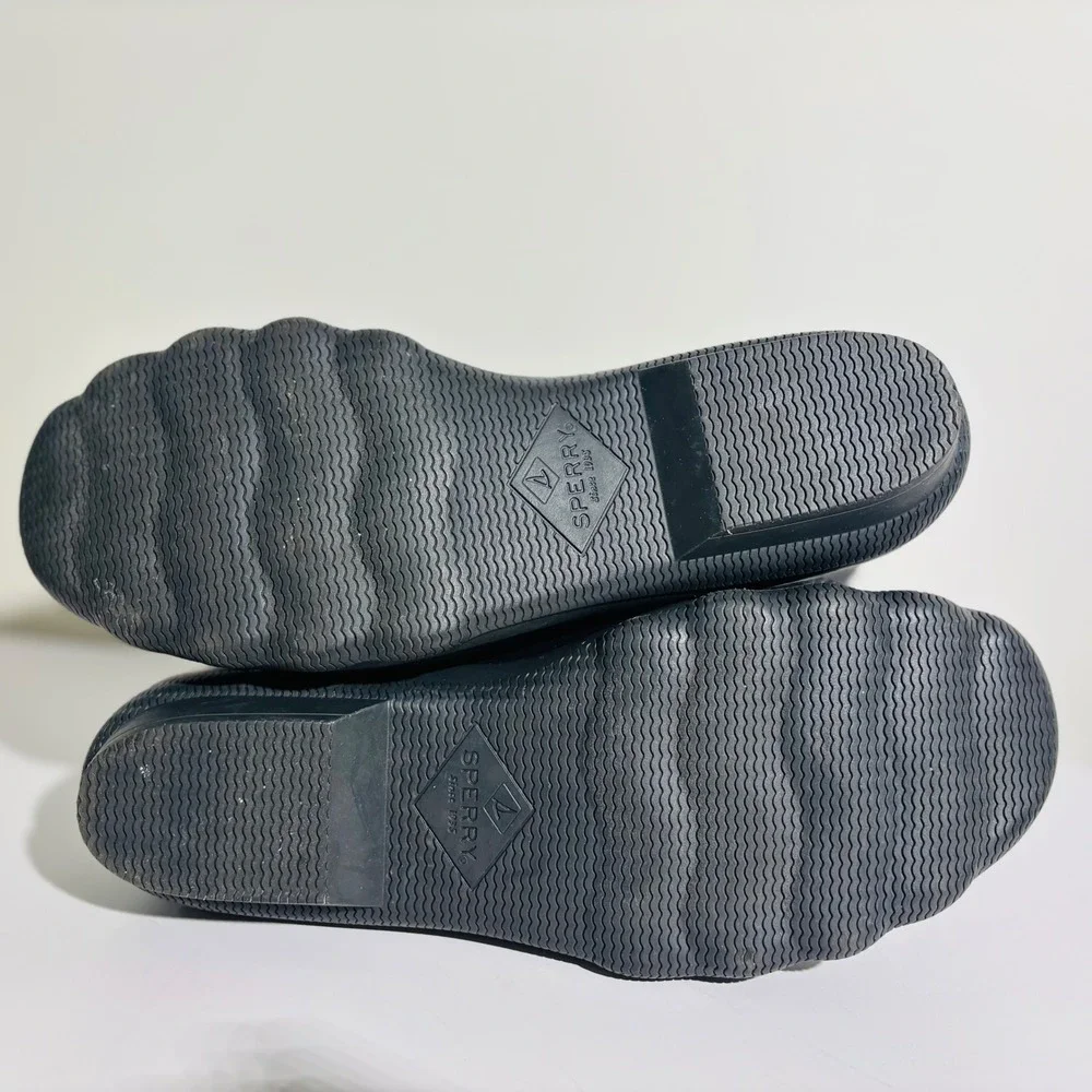 FINAL SALE 🚨 Sperry Syren Gulf Women's Duck Wool Boot 9.5 Grey/Black STS99766 - Picture 6 of 8